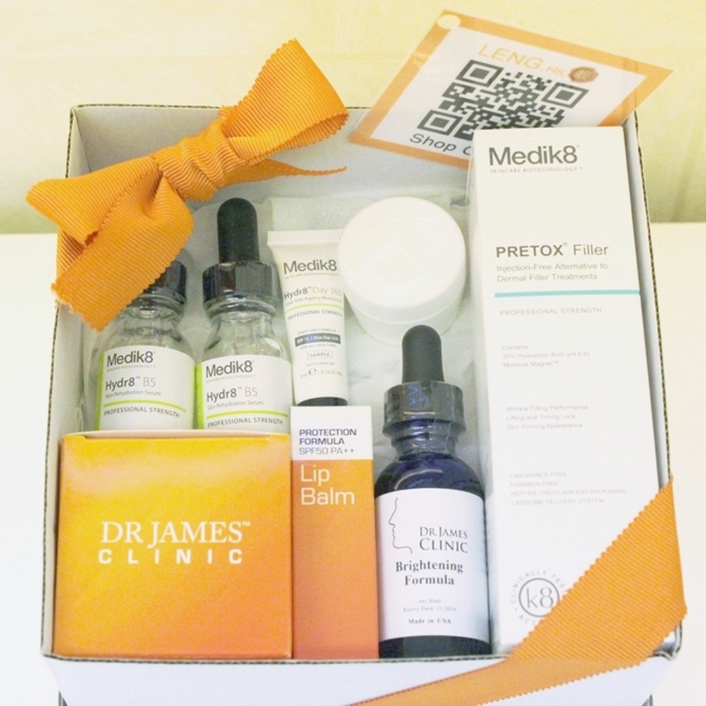 Dr James Clinic- Brightening Moisture Set - Click Image to Close